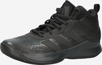 ADIDAS PERFORMANCE Athletic Shoes 'CrossEmUp 5 Wide' in Black: front