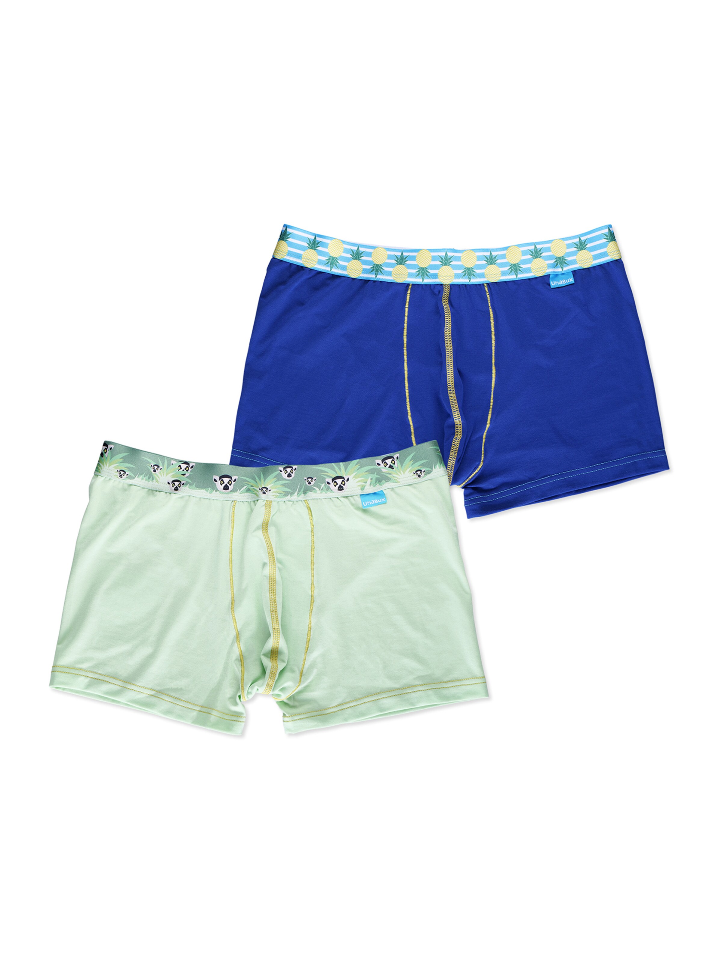 UNABUX Boxer shorts in Blue: front