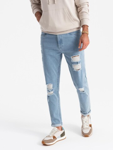 Ombre Regular Jeans in Blue: front