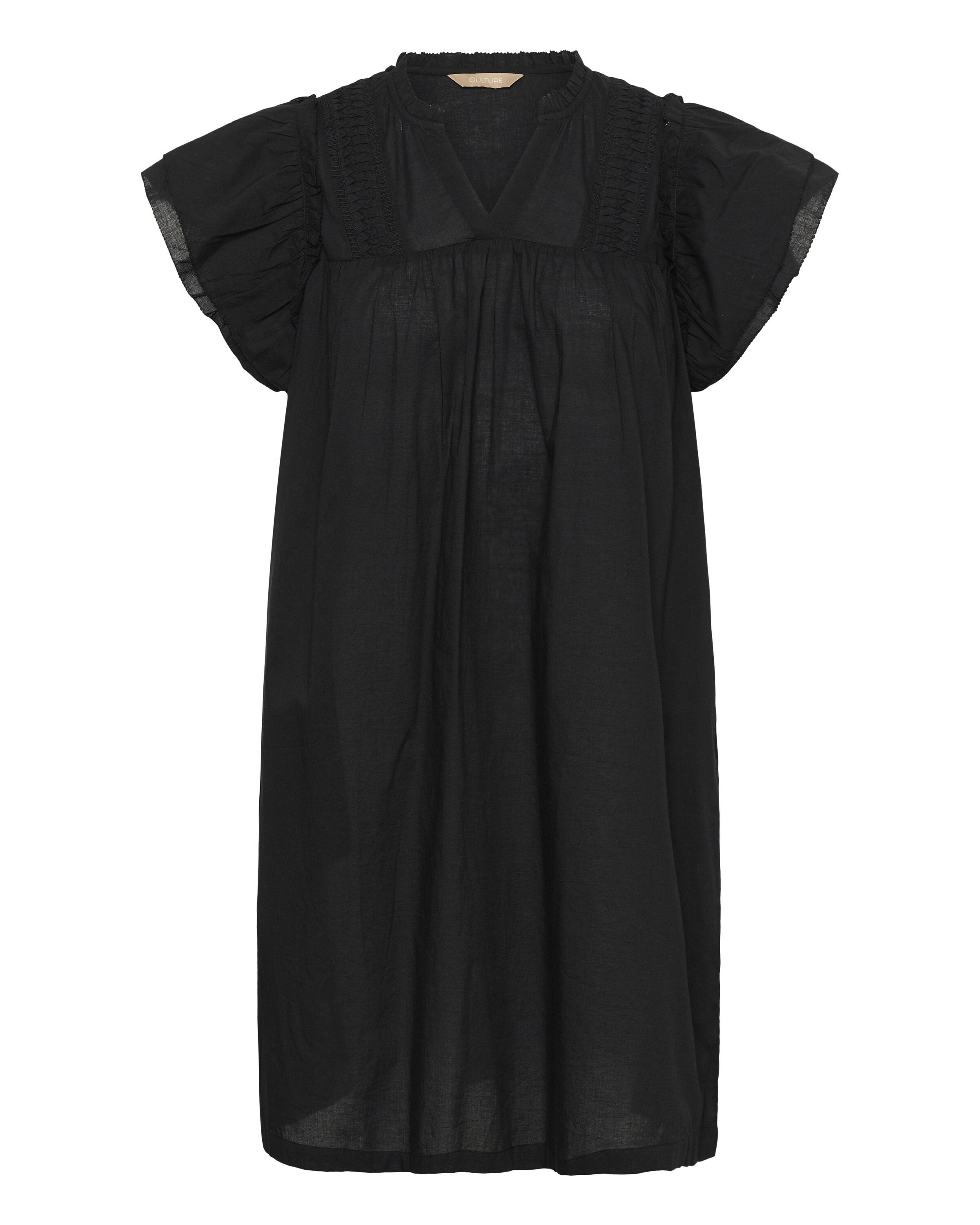 CULTURE Kleid 'CUCatinka' in Schwarz: Vorderseite