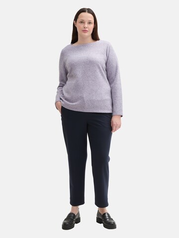 Tom Tailor Women + Sweater in Purple
