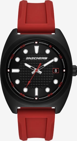 SKECHERS Analog Watch in Red: front