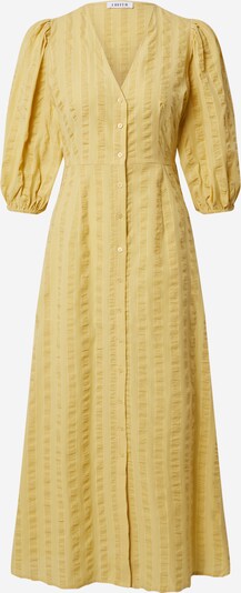 EDITED Robe-chemise 'Elena' en jaune, Vue avec produit