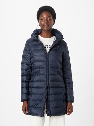 TOMMY HILFIGER Wintermantel in Blauw: voorkant