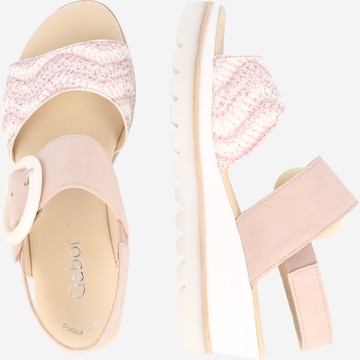 GABOR Sandals in Pink