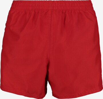 Nike Swim Badeshorts ' Lap 4 inch Volley ' in Rot