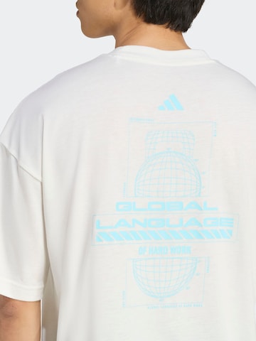 ADIDAS PERFORMANCE Функциональная футболка в Белый
