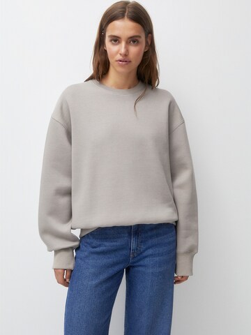 Pull&Bear Sweatshirt i beige: forside