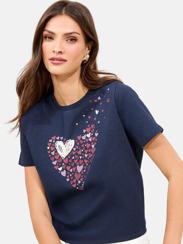 Lipsy Shirt in Blau: Vorderseite