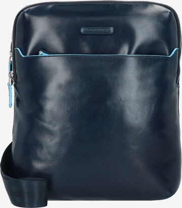 Piquadro Crossbody Bag in Blue: front