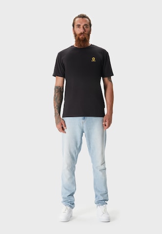 Oldskull T-Shirt 'Asian Virtual Geisha Logo' in Schwarz