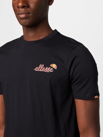 T-Shirt 'Corda' ELLESSE en noir