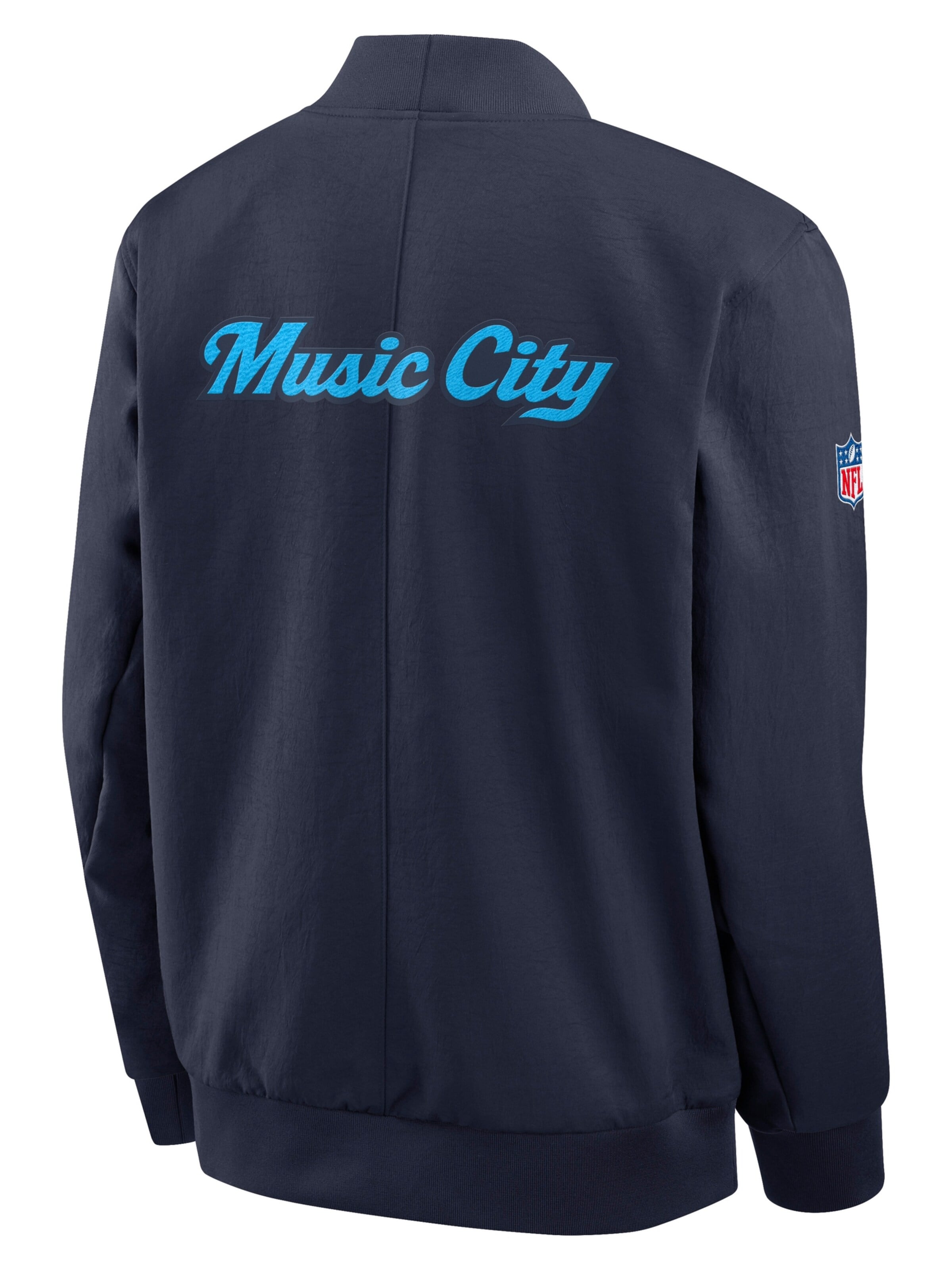 NIKE Athletic Jacket 'Titans Nike NFL Rivalries  NFL Jacket' in Blue
