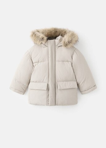 MANGO KIDS Between-Season Jacket in Beige