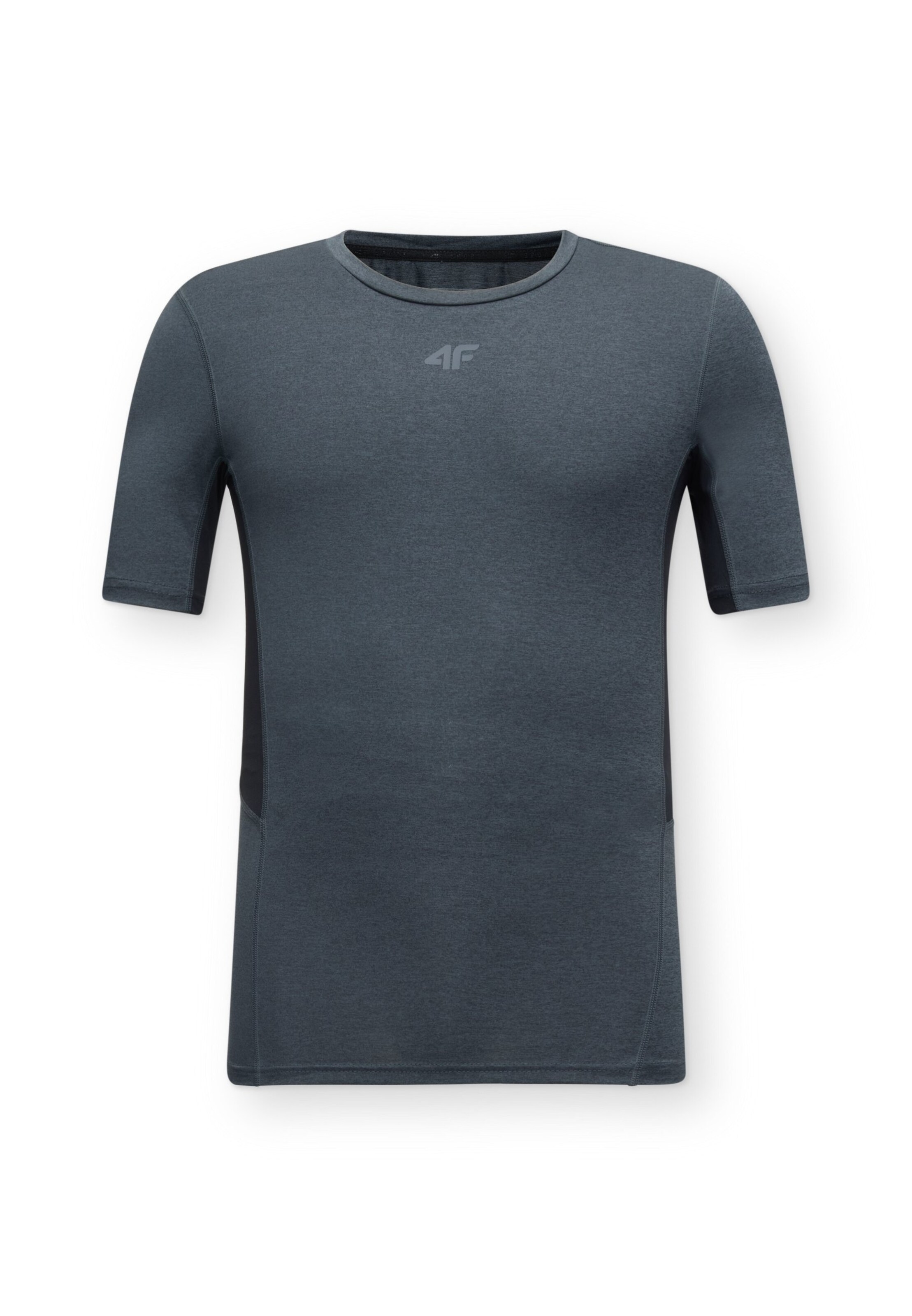 4F - Camisa funcionais 'FNK' em cinzento: frente