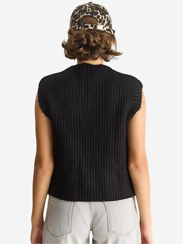 Gilet in maglia di Bianco Lucci in nero