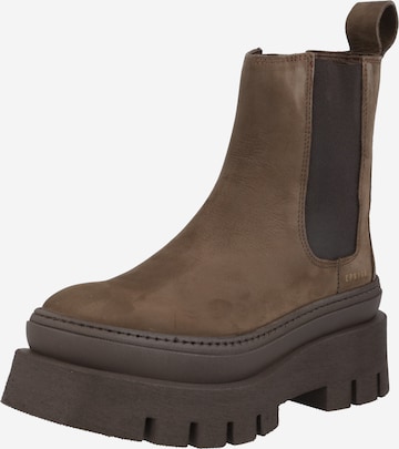 Copenhagen Chelsea boots in Bruin: voorkant