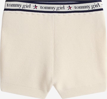 Tommy Jeans Skinny Trousers in Beige: front