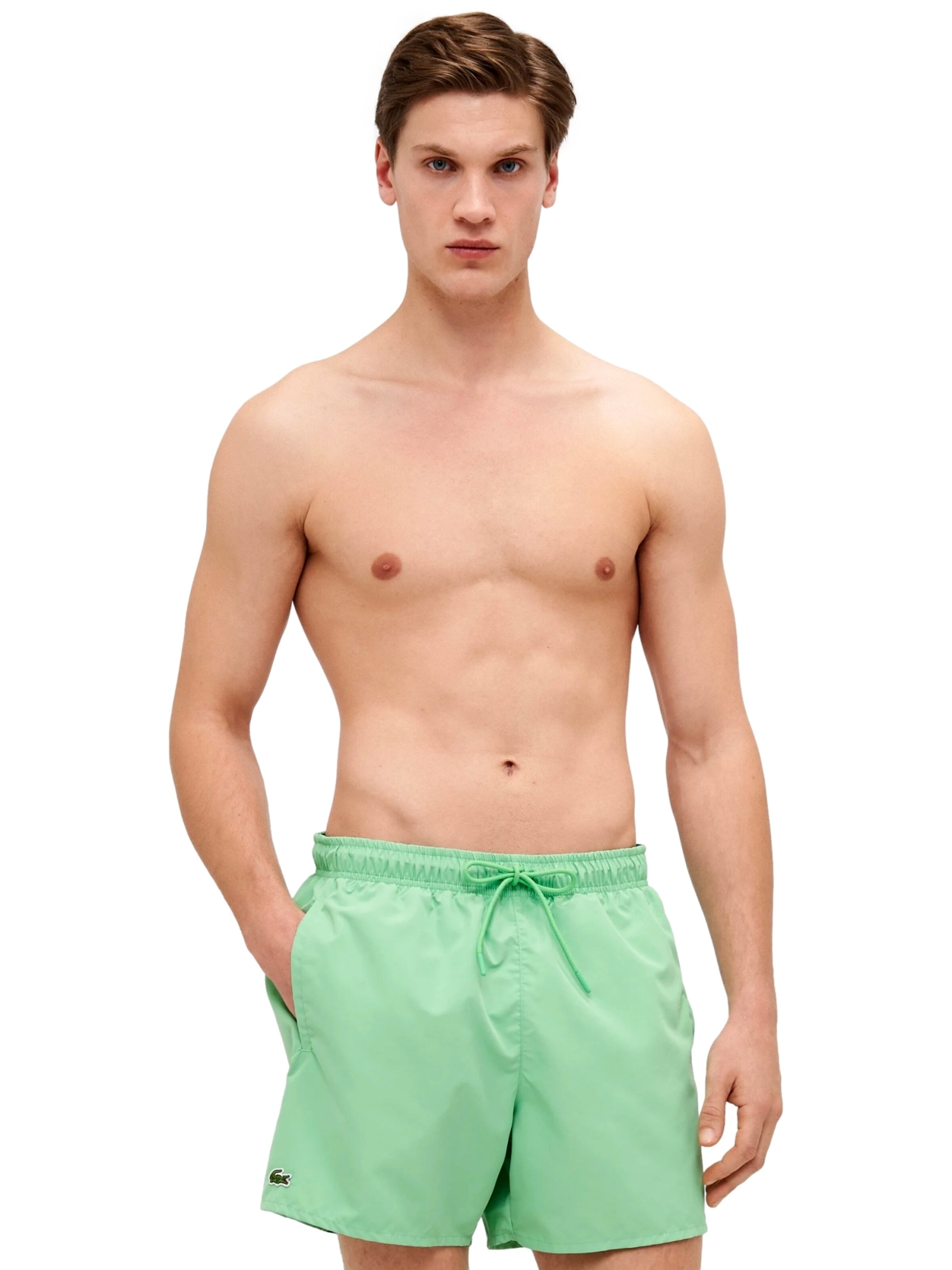 LACOSTE Plavecké šortky - Zelená