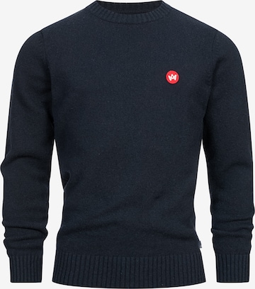 Pull-over 'KSGreyson' Kronstadt en bleu : devant