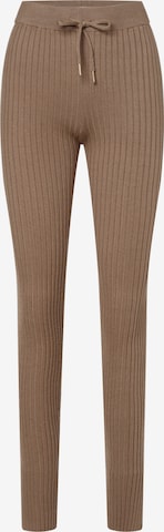 Marie Lund Skinny Leggings in Braun: predná strana