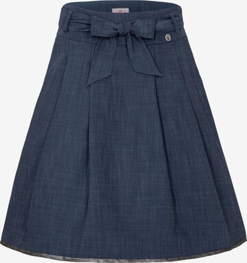 SPIETH & WENSKY Skirt 'Annamirl' in Blue: front