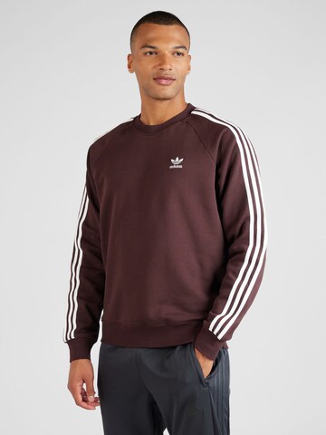 ADIDAS ORIGINALS Sweatshirt 'Adicolor' i brun: framsida