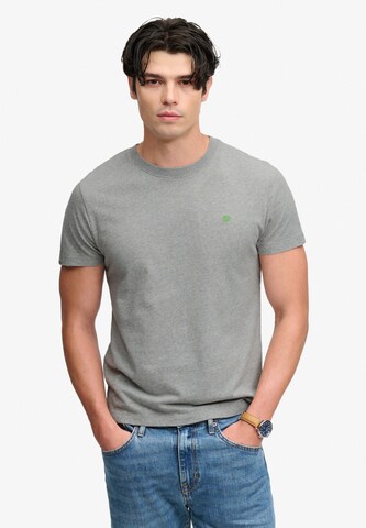 Superdry & Co Shirt 'ESSENTIAL' in Grey: front