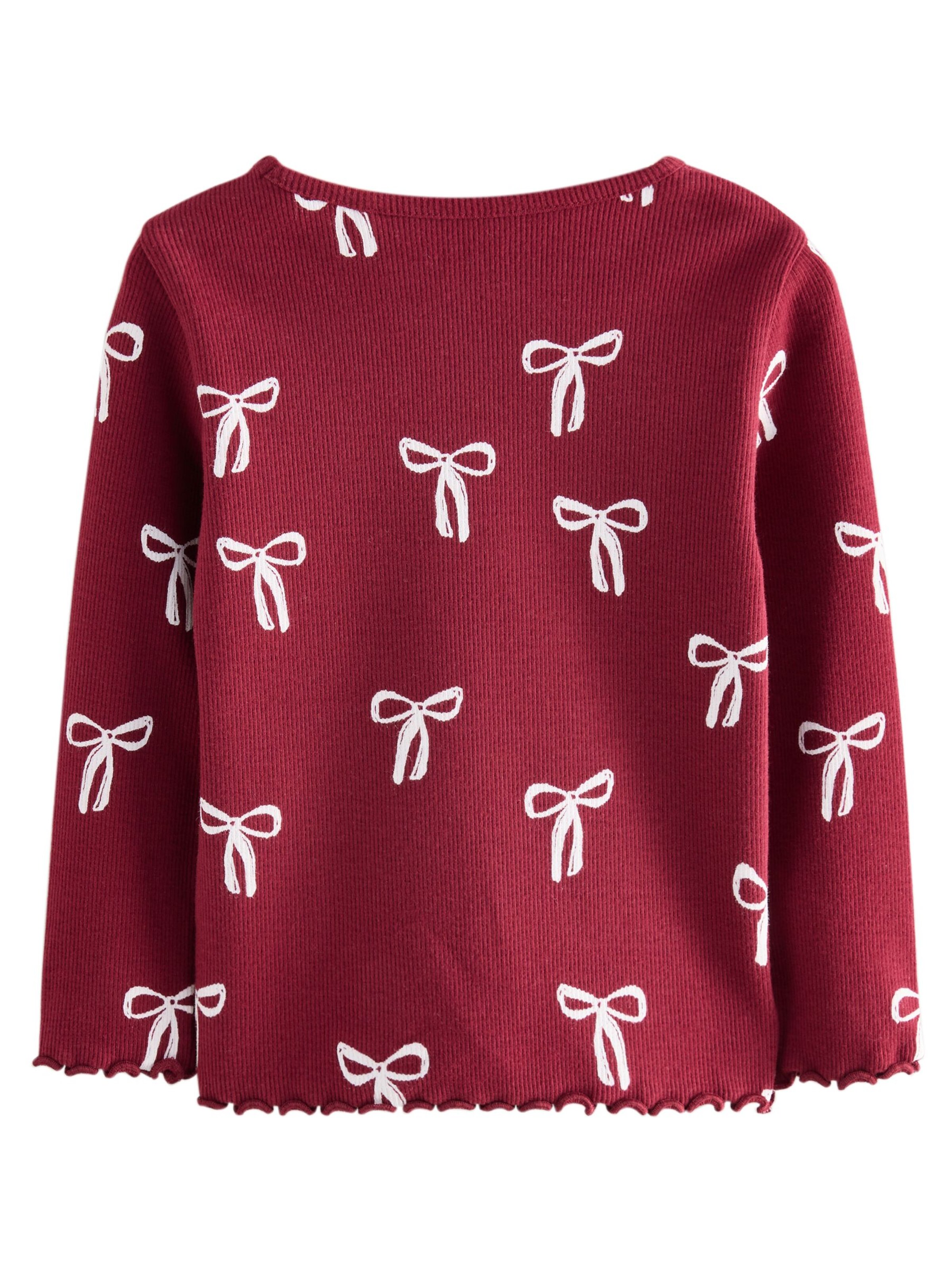 Next T-shirt i röd