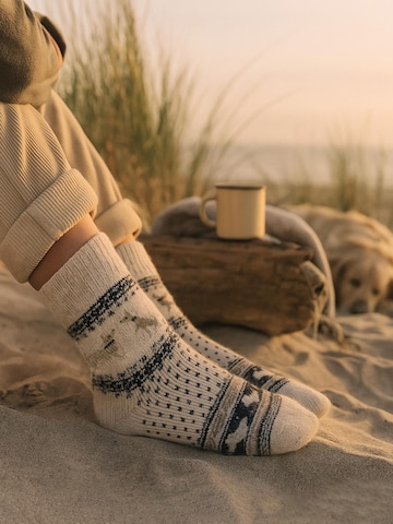 HomeOfSocks Socks 'HOS8012' in Beige