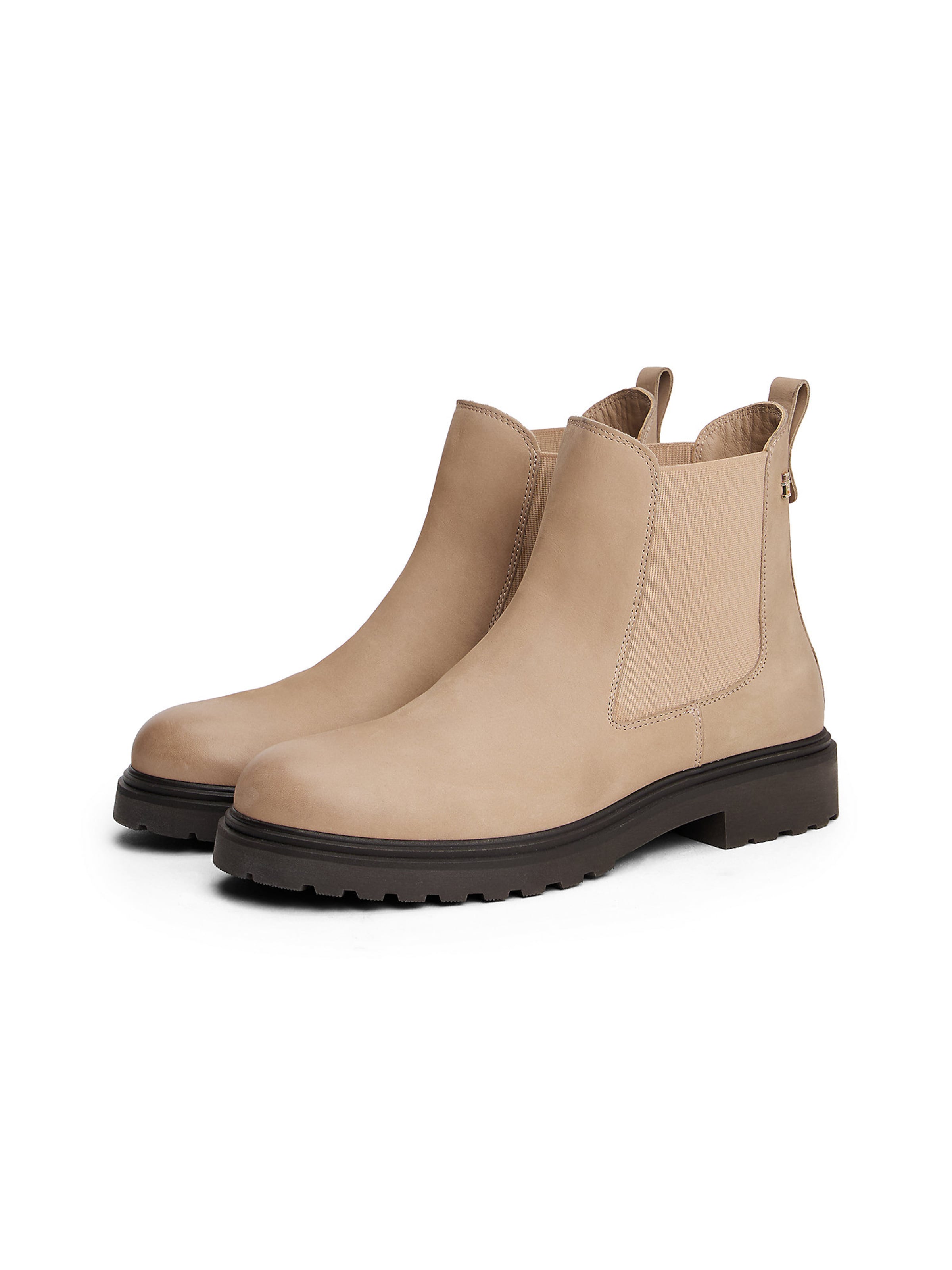 TOMMY HILFIGER Chelsea boots in Beige