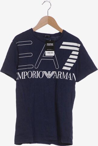 EA7 Emporio Armani Shirt in XXS in Blue: front