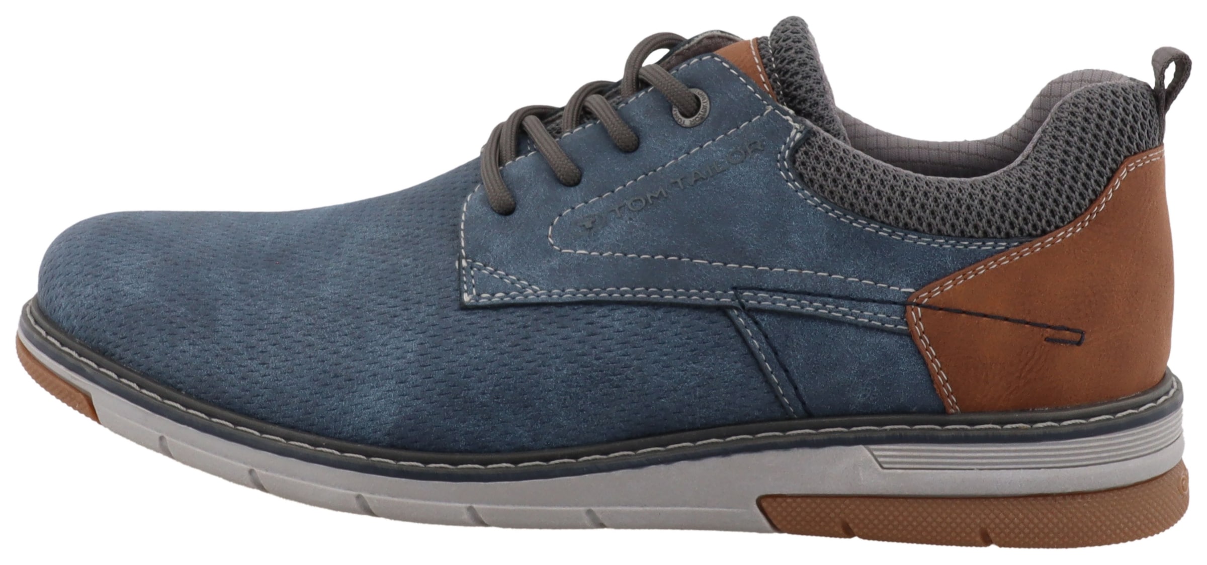 TOM TAILOR Sneakers in Blue: front