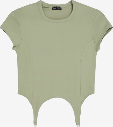 Bershka Shirt in Green: front