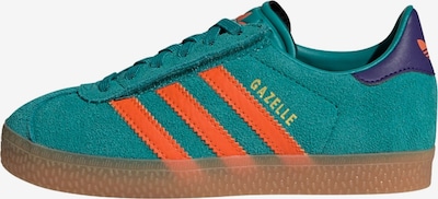 Sportbačiai 'Gazelle' iš ADIDAS ORIGINALS, spalva – benzino spalva / violetinė-mėlyna / omarų spalva, Prekių apžvalga
