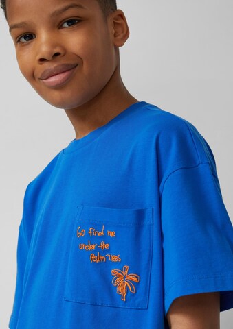 s.Oliver T-Shirt in Blau