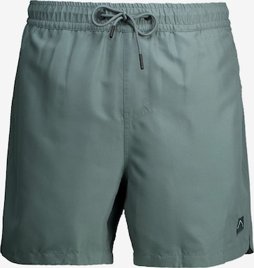 CHASIN' Boardshorts 'Soll' in Grün: Vorderseite