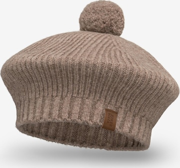 Vivisence Beanie '7074' in Brown: front
