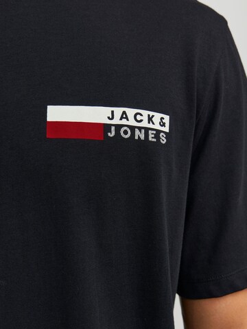 JACK & JONES Koszulka 'JJECorp' w kolorze czarny