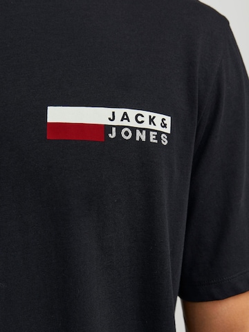 JACK & JONES قميص بلون أسود