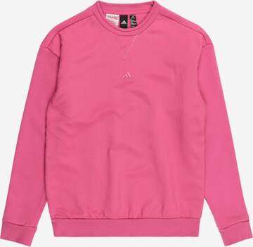 ADIDAS SPORTSWEAR Sportief sweatshirt 'All Szn Fleece' in Roze: voorkant