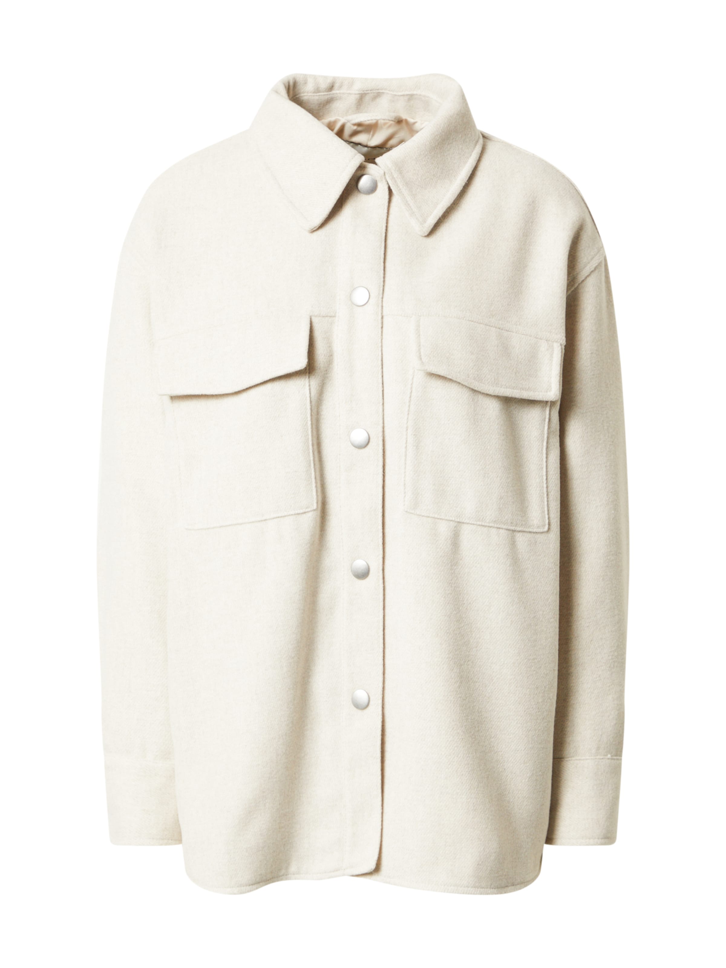 Veste mi-saison Monki en beige : devant