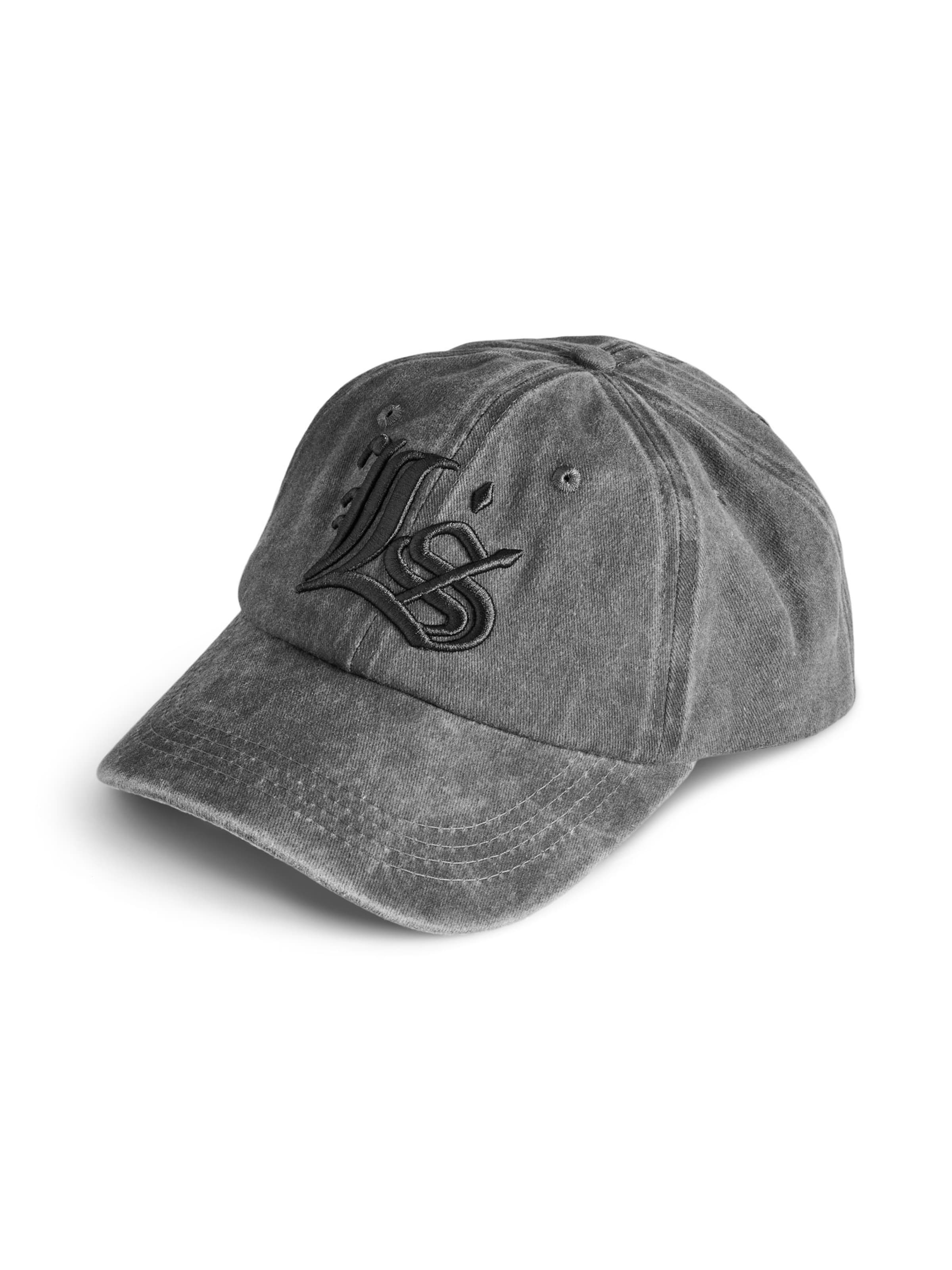 PIECES Pet in Grijs: voorkant