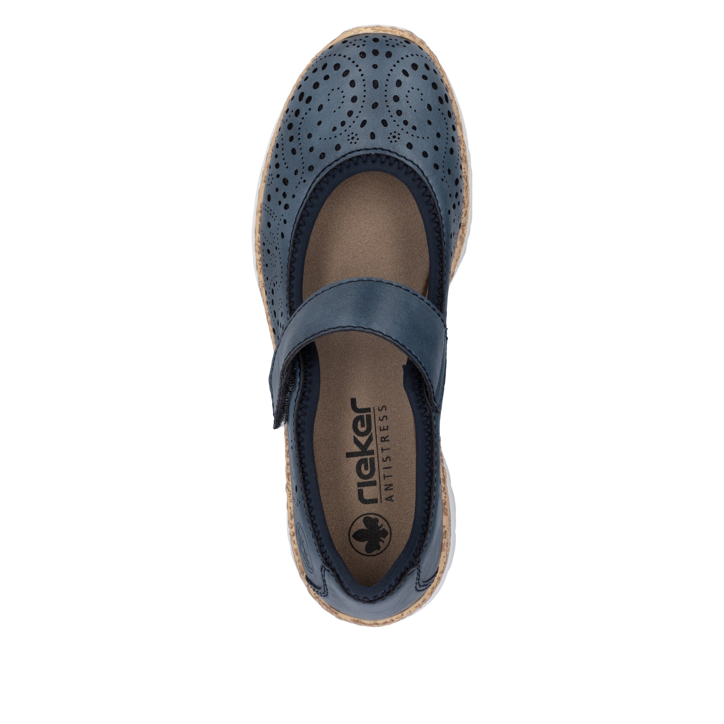 Rieker Slipper in Blau