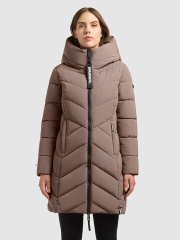 khujo Winter coat 'Darka4' in Brown: front