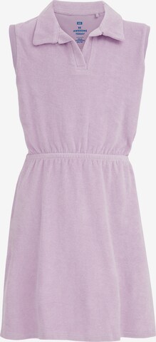 WE Fashion Sukienka w kolorze fioletowy: przód