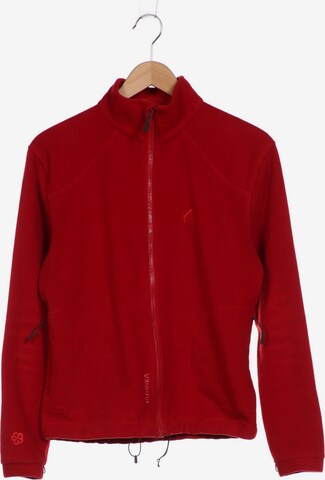TATONKA Sweatshirt & Zip-Up Hoodie in M in Red: front