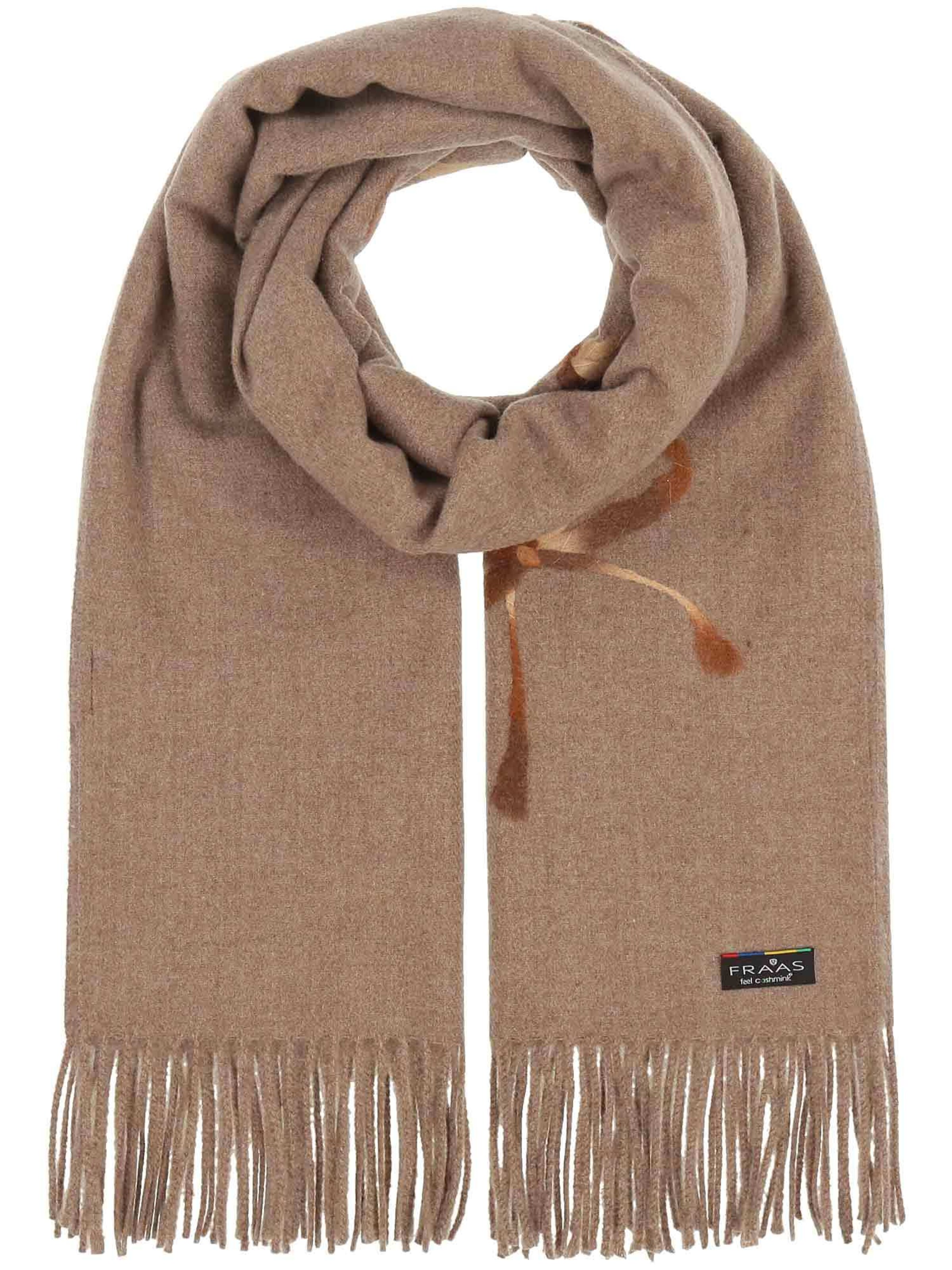 FRAAS Oversized Scarf in Brown: front