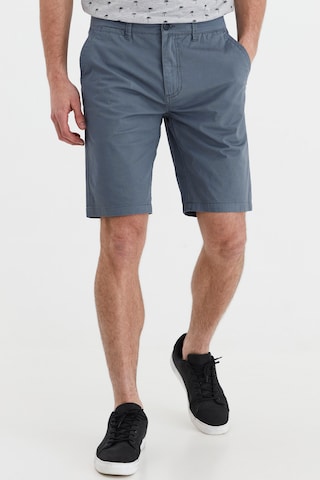 !Solid Regular Chino trousers 'TITAN' in Blue: front