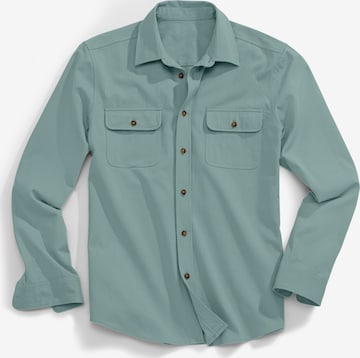 JOHN DEVIN Regular fit Button Up Shirt in Blue: front